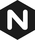 The logo of nginx.